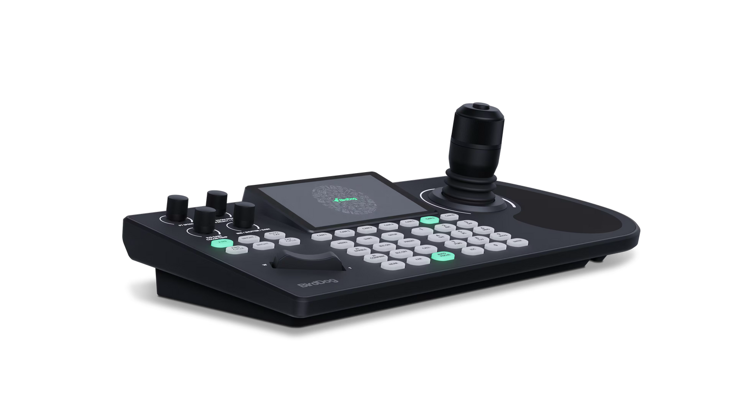 BirdDog KBD PTZ Controller with Integrated Screen