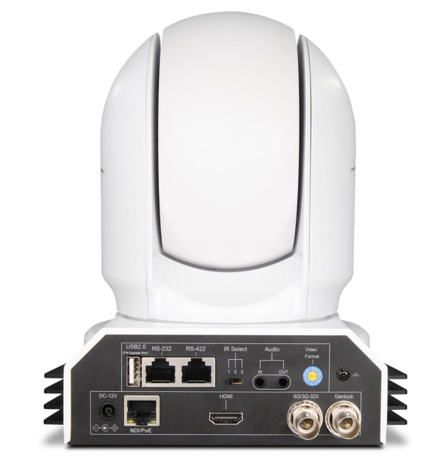 BIRDDOG EYES BDP400W 20X 10-BIT NDI 4K CAMERA (BLACK)