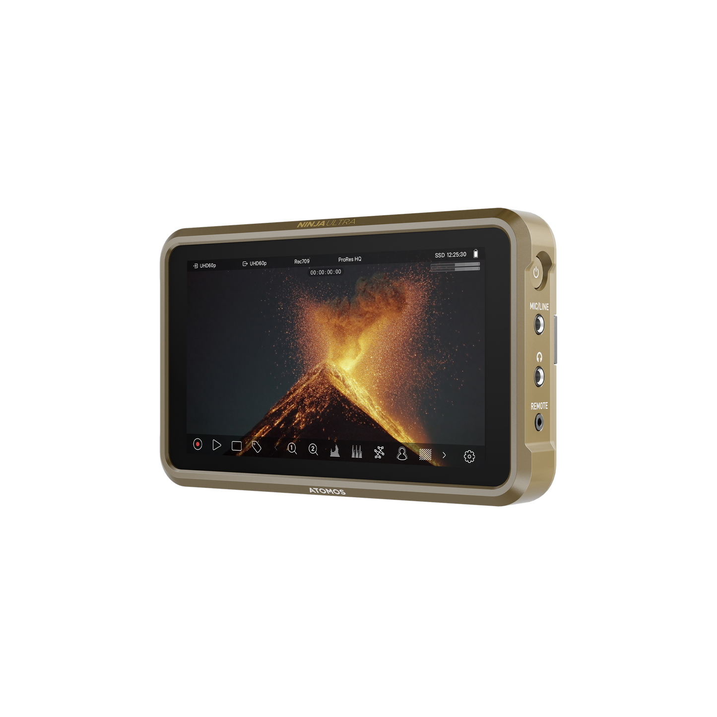 ATOMOS NINJA ULTRA: 5-INCH, 1000NIT HDR MONITOR-RECORDER FOR MIRRORLESS AND CINEMATIC CAMERAS