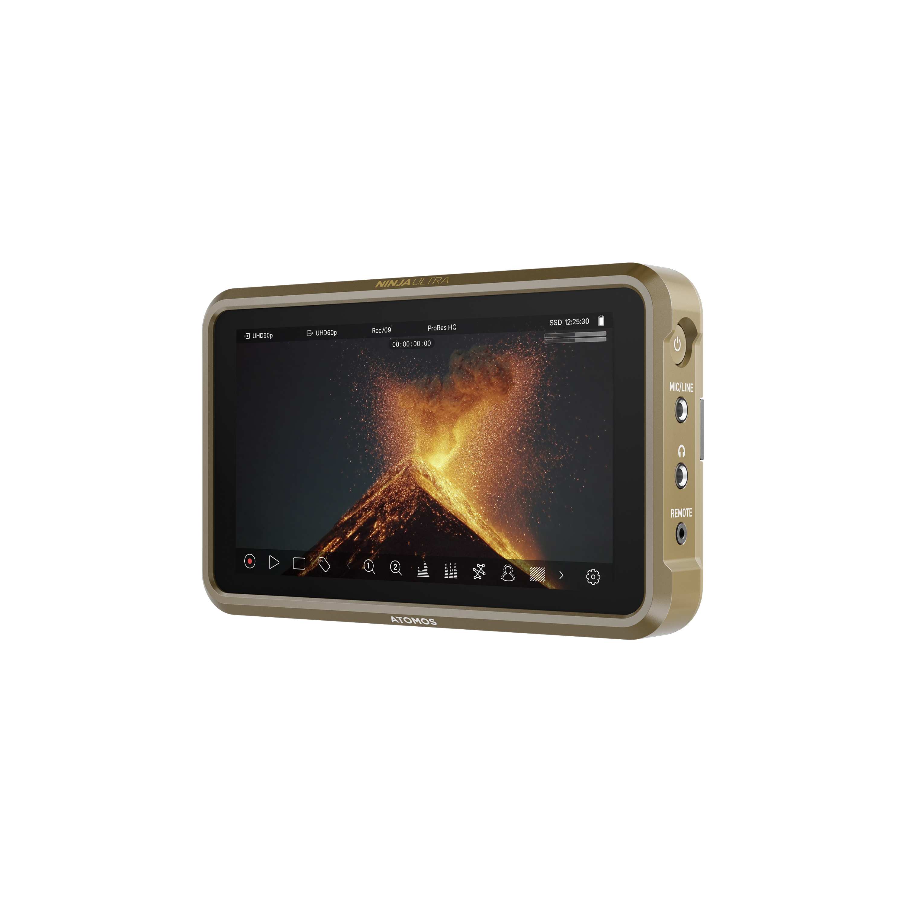 ATOMOS NINJA 5-INCH, 1000NIT HDR MONITOR-RECORDER FOR DSLR AND