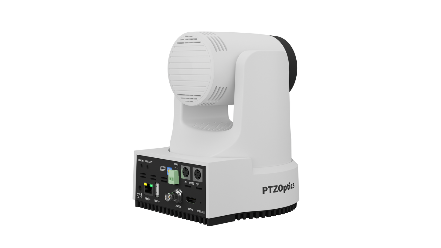 PTZOPTICS MOVE 4K 12X NDI|HX PTZ CAMERA