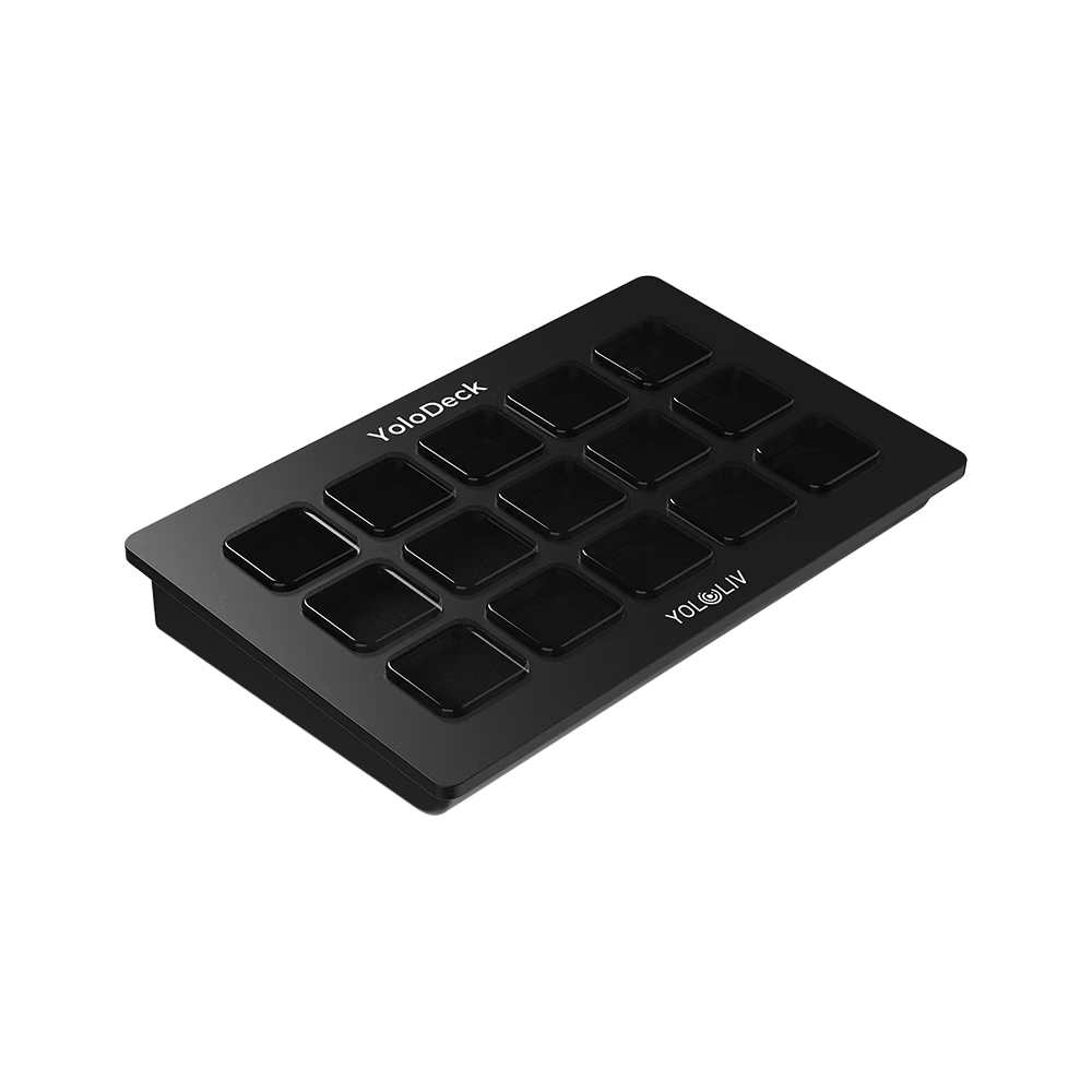 YOLOLIV YOLODECK: CONTROL PANEL FOR YOLOBOX WITH 15 MACRO KEYS