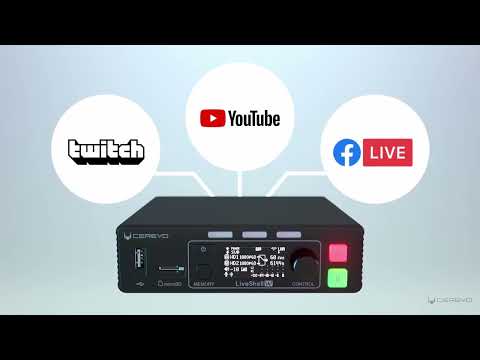 Cerevo LiveShell W PC-Less Video Encoder – Live Streaming Master