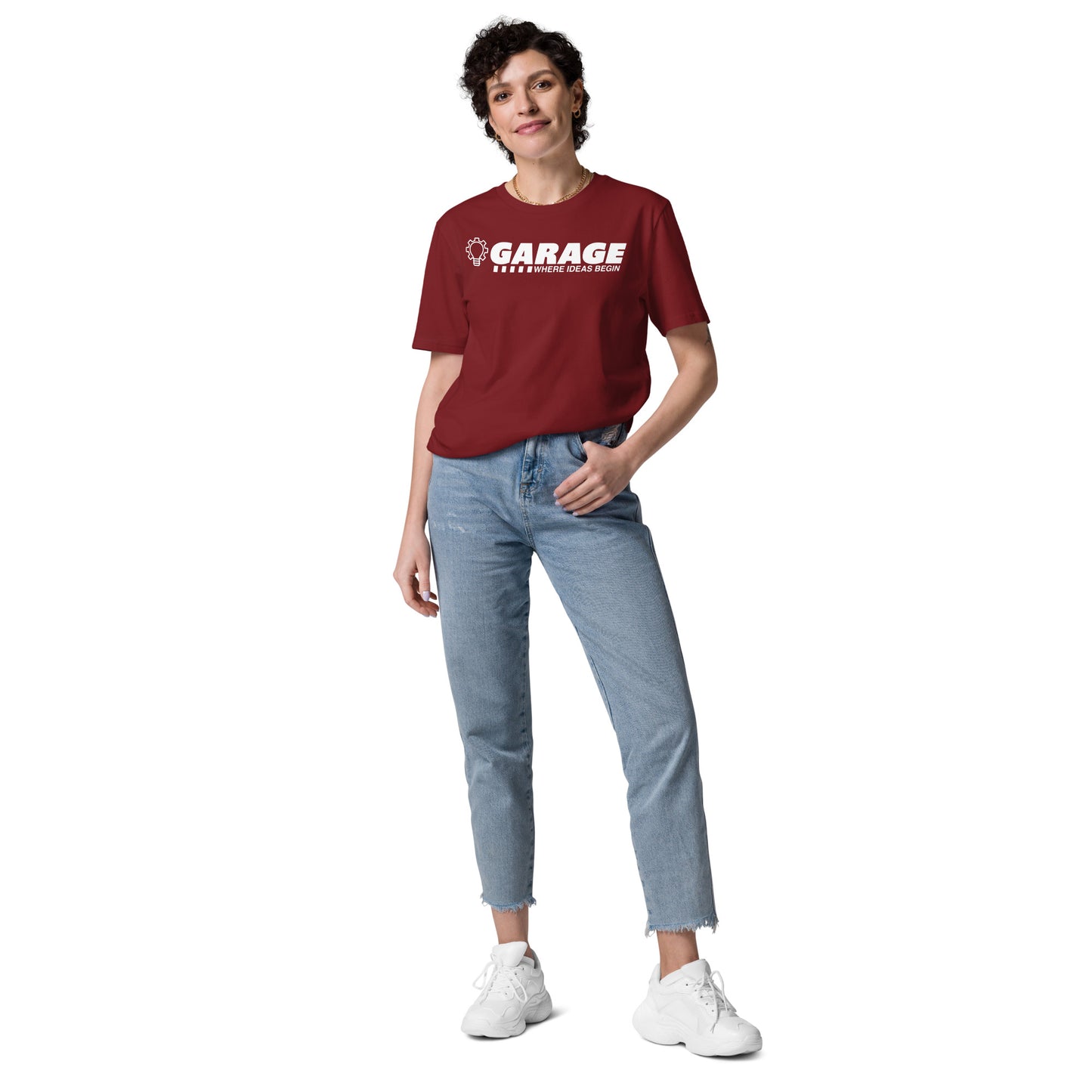 Garage Podcast Unisex organic cotton t-shirt