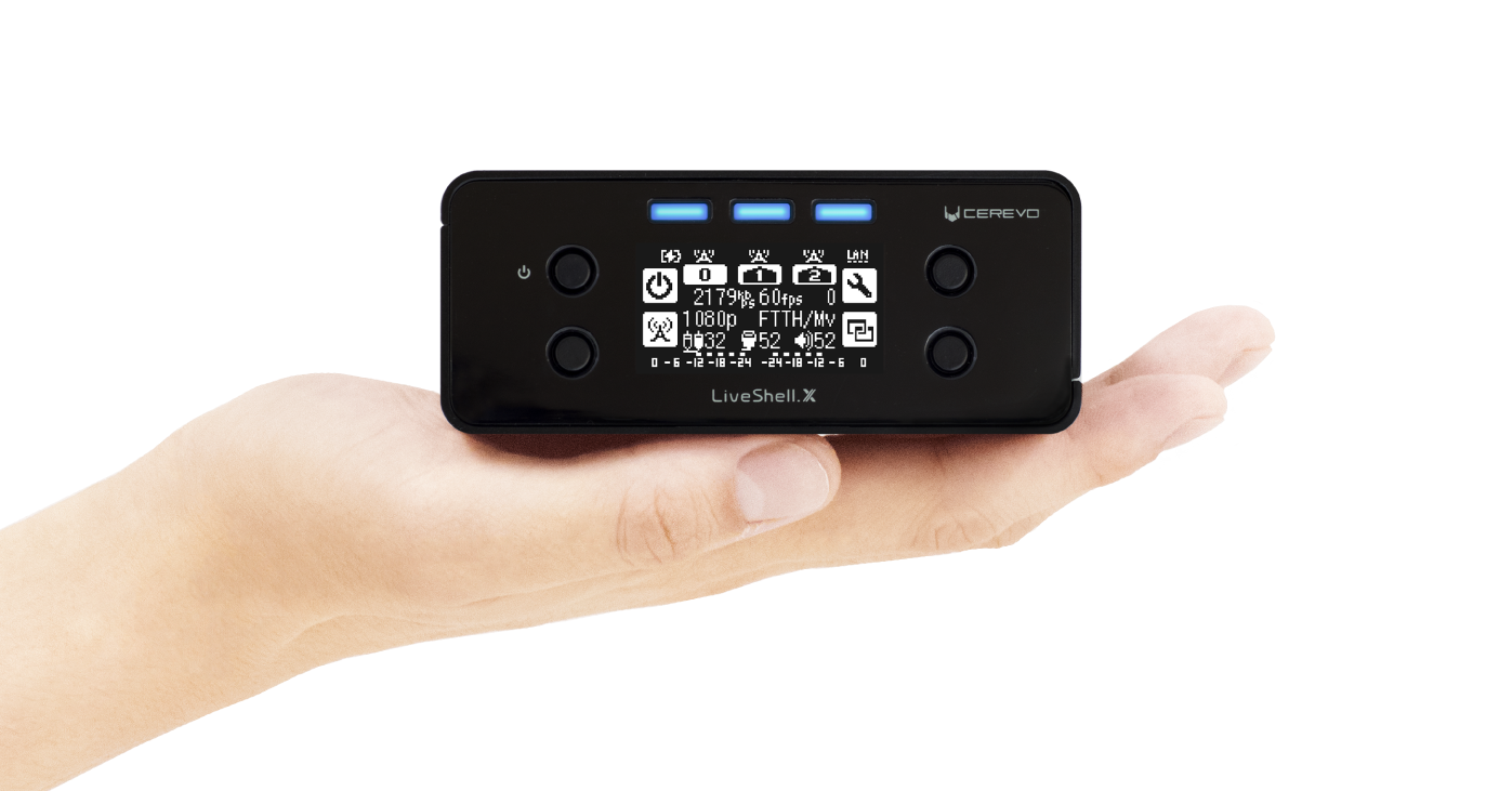 Cerevo LiveShell X PC- Less Video Encoder with Recorder