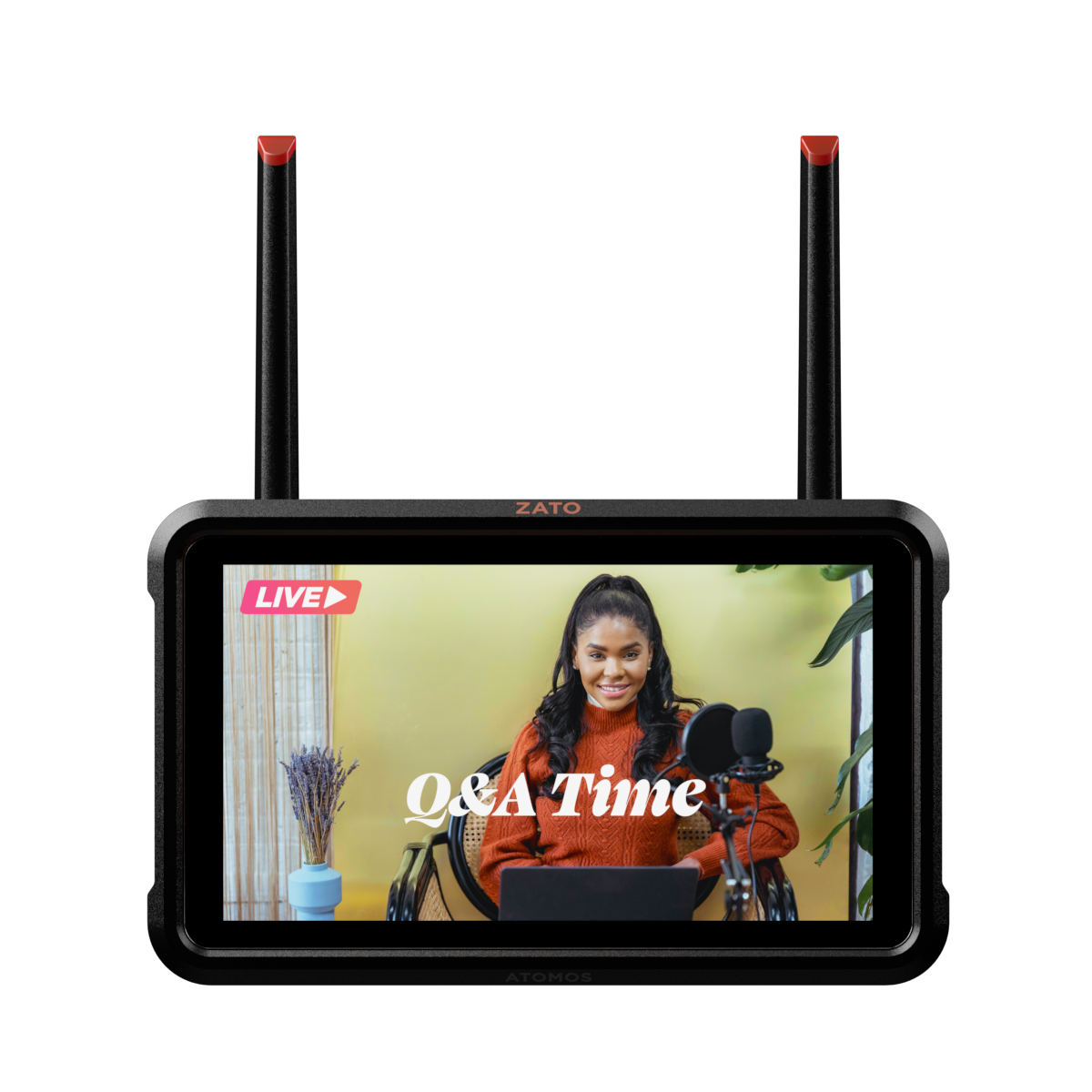 ATOMOS ZATO CONNECT 5" NETWORK MONITOR/ ENCODER