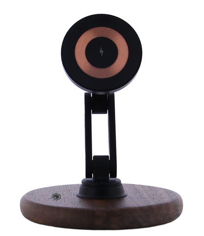Walnut ClikDock Wireless Stand