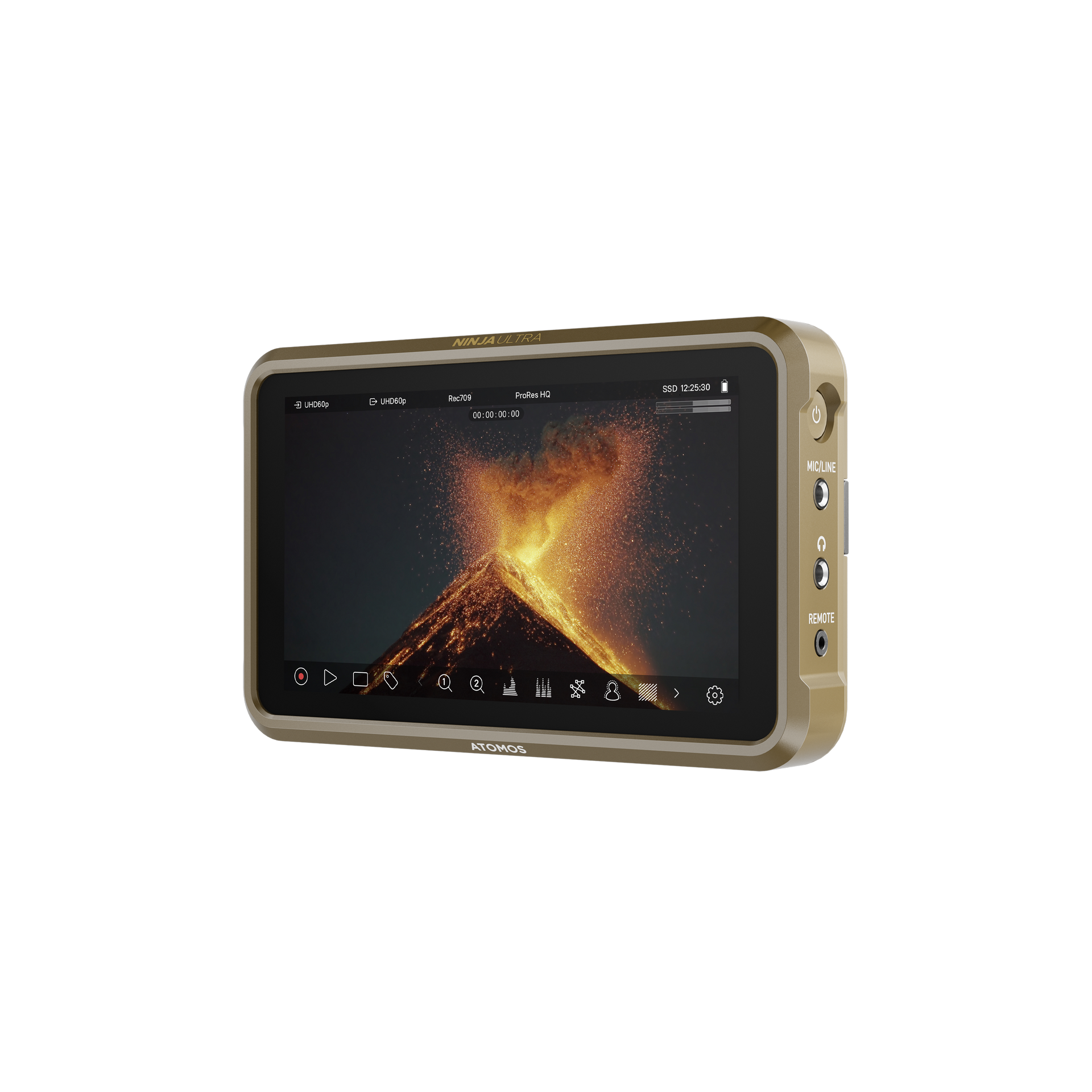 ATOMOS NINJA ULTRA: 5-INCH, 1000NIT HDR MONITOR-RECORDER FOR