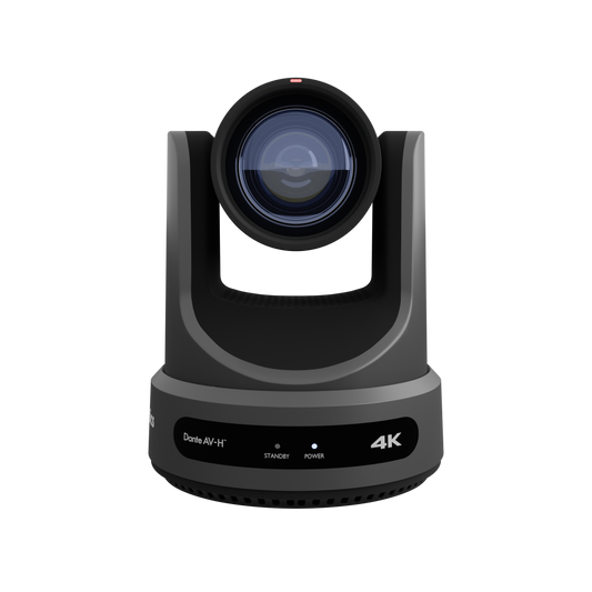 PTZOptics Link 4K 12x Auto-Tracking PTZ Camera – Gray