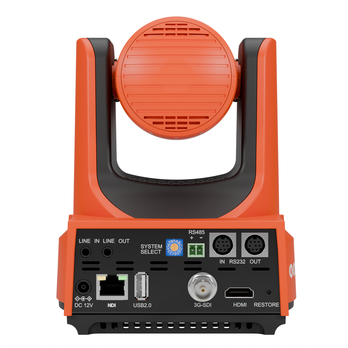 PTZOptics Move 4K 20X NDI|HX PTZ Camera - Red