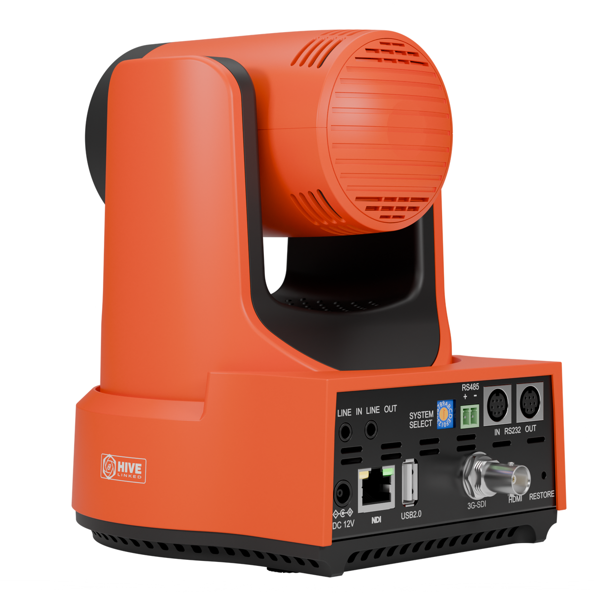 PTZOptics Move 4K 20X NDI|HX PTZ Camera - Red