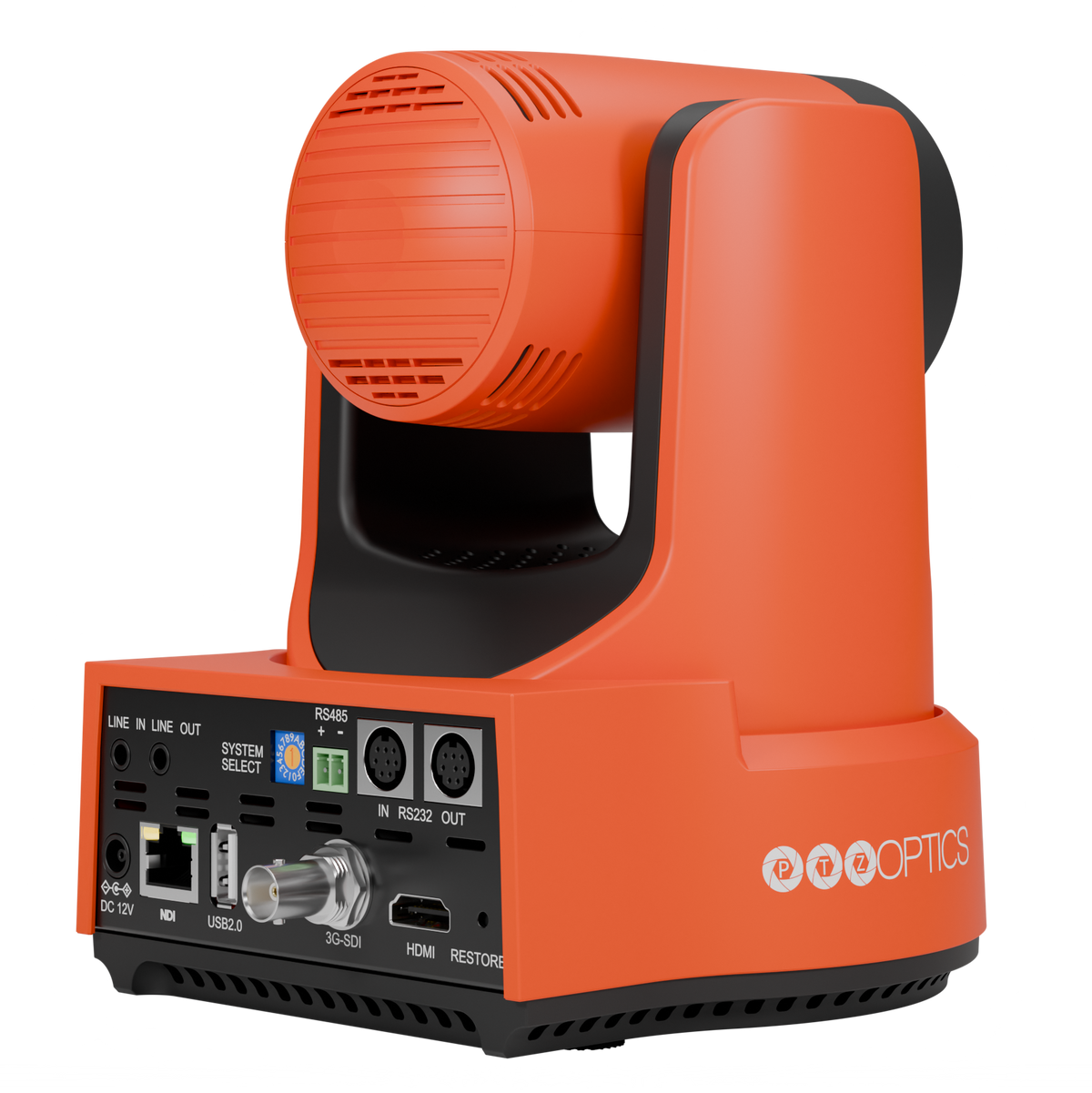 PTZOptics Move 4K 20X NDI|HX PTZ Camera - Red