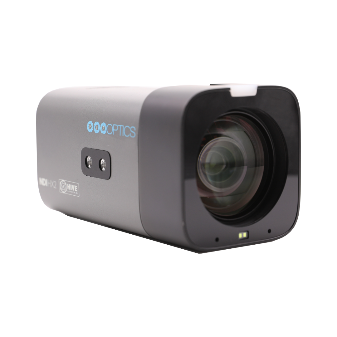 PTZOptics Studio 4K 20x Zoom Box Camera (Gray)