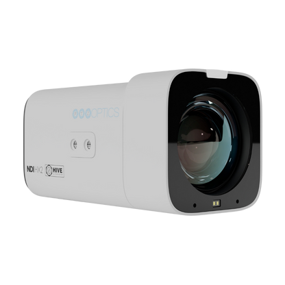 PTZOptics Studio 4K 20x Zoom Box Camera (White)