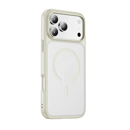 Premium Magnetic Charging Frosted Shockproof Phone Case for IPhone 17 Air 16 15 14 Plus Pro Max Skin Feeling Rugged Armor Cover