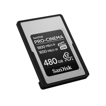 SanDisk Professional PRO-CINEMA CFexpress Type A Card 480GB