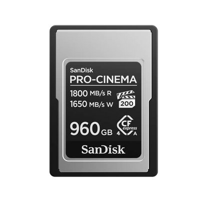 SanDisk Professional PRO-CINEMA CFexpress Type A Card 960GB