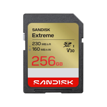 SanDisk Extreme SDXC UHS-I Card 256GB