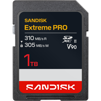 SanDisk Extreme PRO SD UHS-II V90 Card 512GB