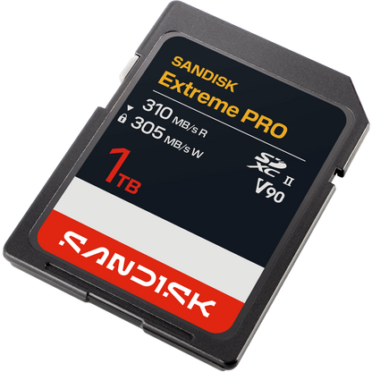 SanDisk Extreme PRO SD UHS-II V90 Card 512GB