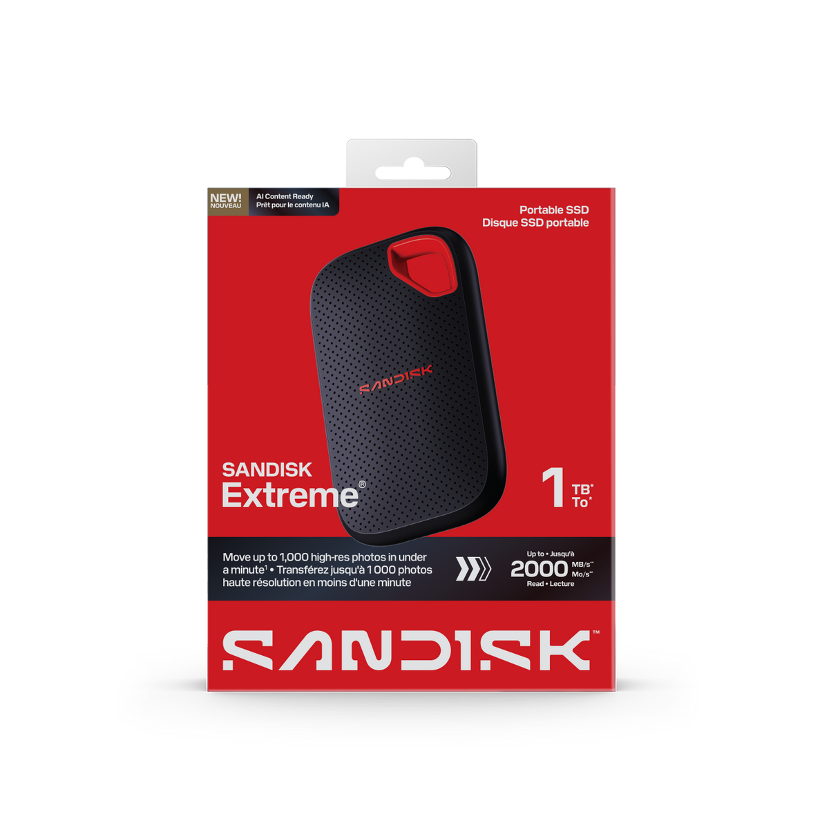 SanDisk Extreme Portable SSD V3 1TB