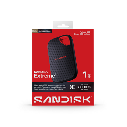 SanDisk Extreme Portable SSD V3 1TB