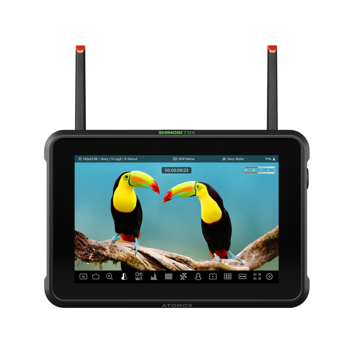 ATOMOS SHINOBI 7 RX 7-INCH HDMI & SDI MONITOR