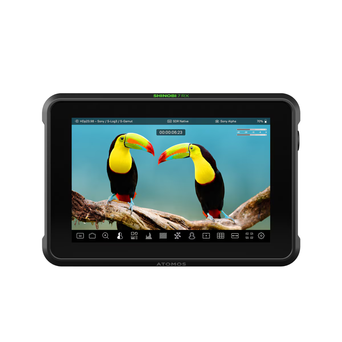 ATOMOS SHINOBI 7 RX 7-INCH HDMI & SDI MONITOR
