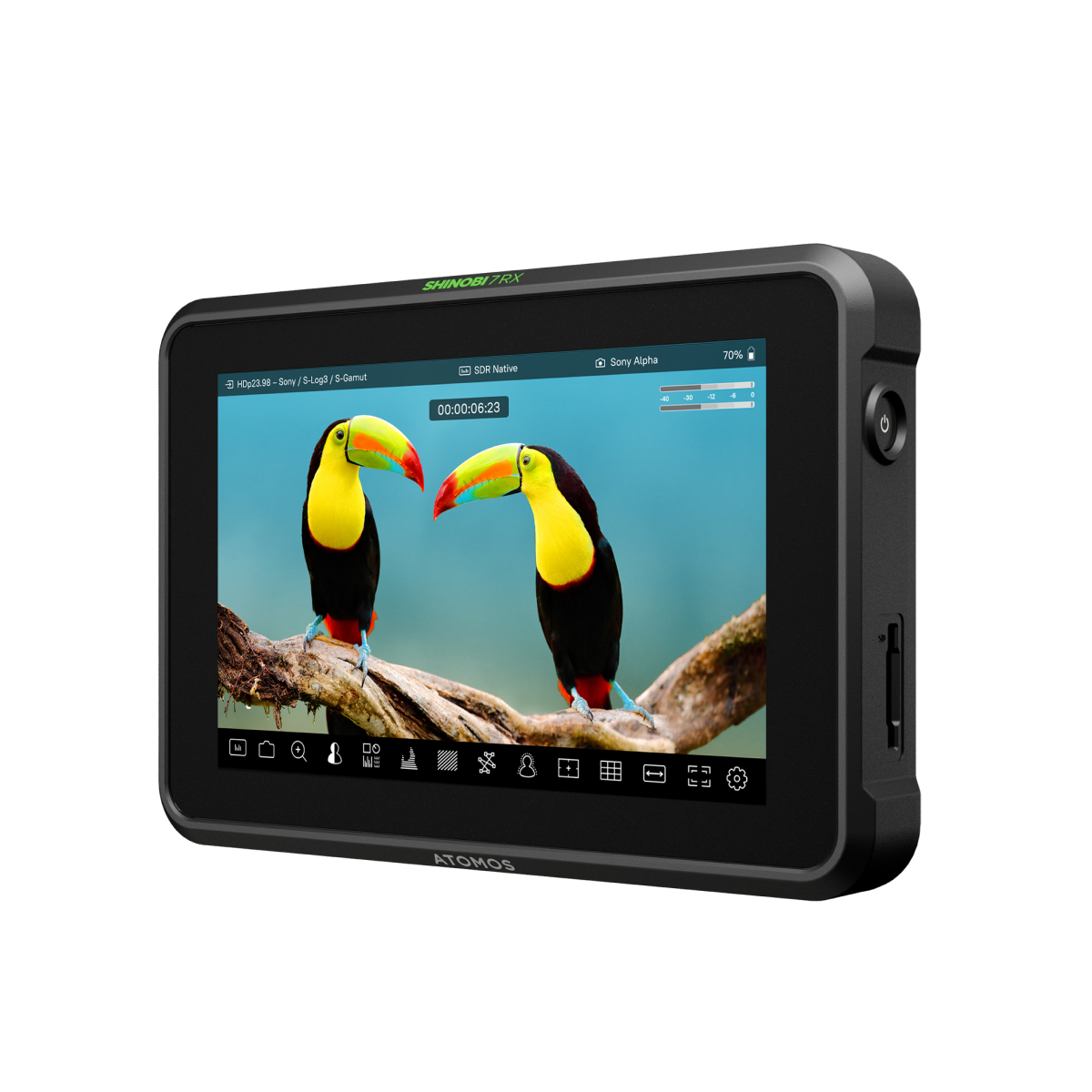 ATOMOS SHINOBI 7 RX 7-INCH HDMI & SDI MONITOR