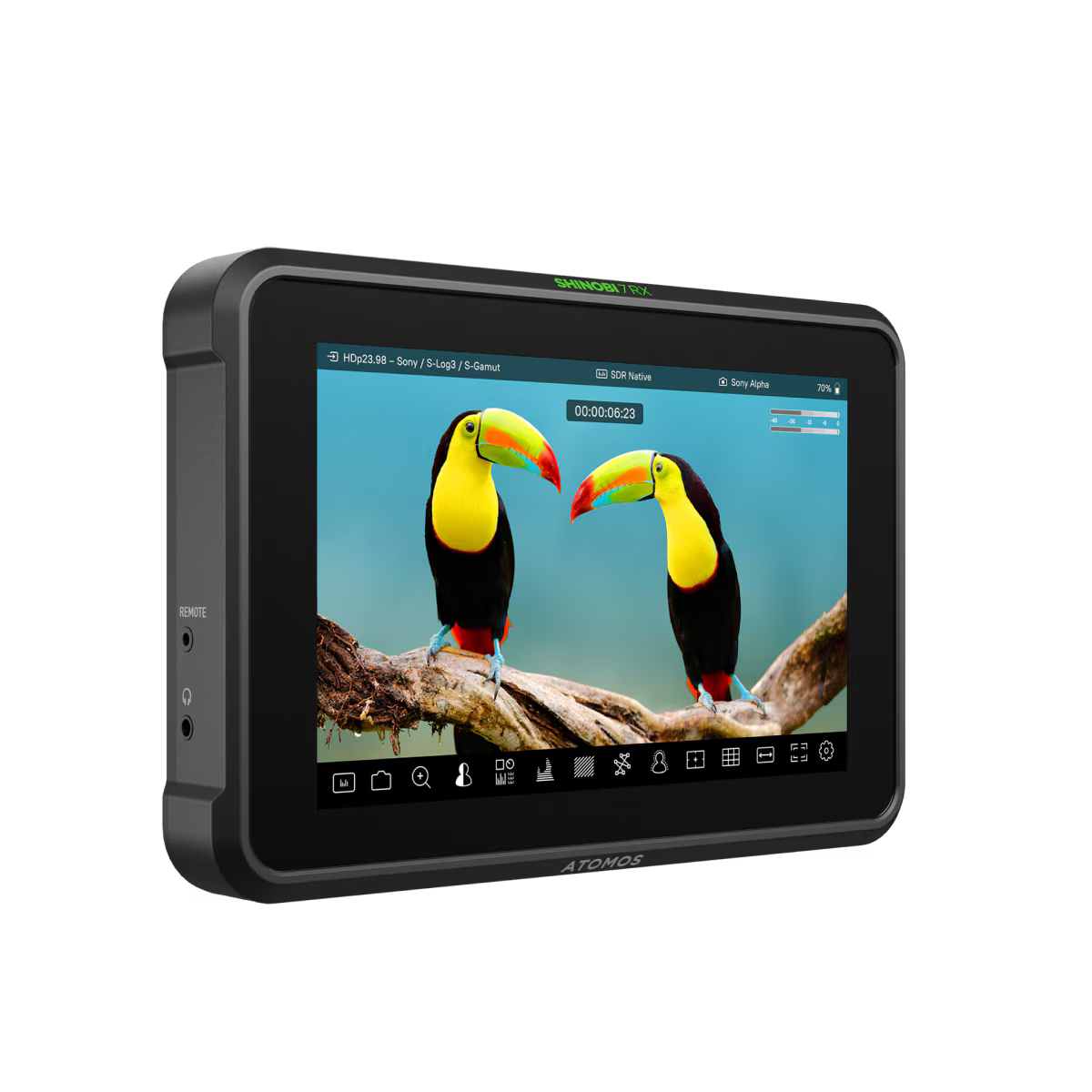 ATOMOS SHINOBI 7 RX 7-INCH HDMI & SDI MONITOR