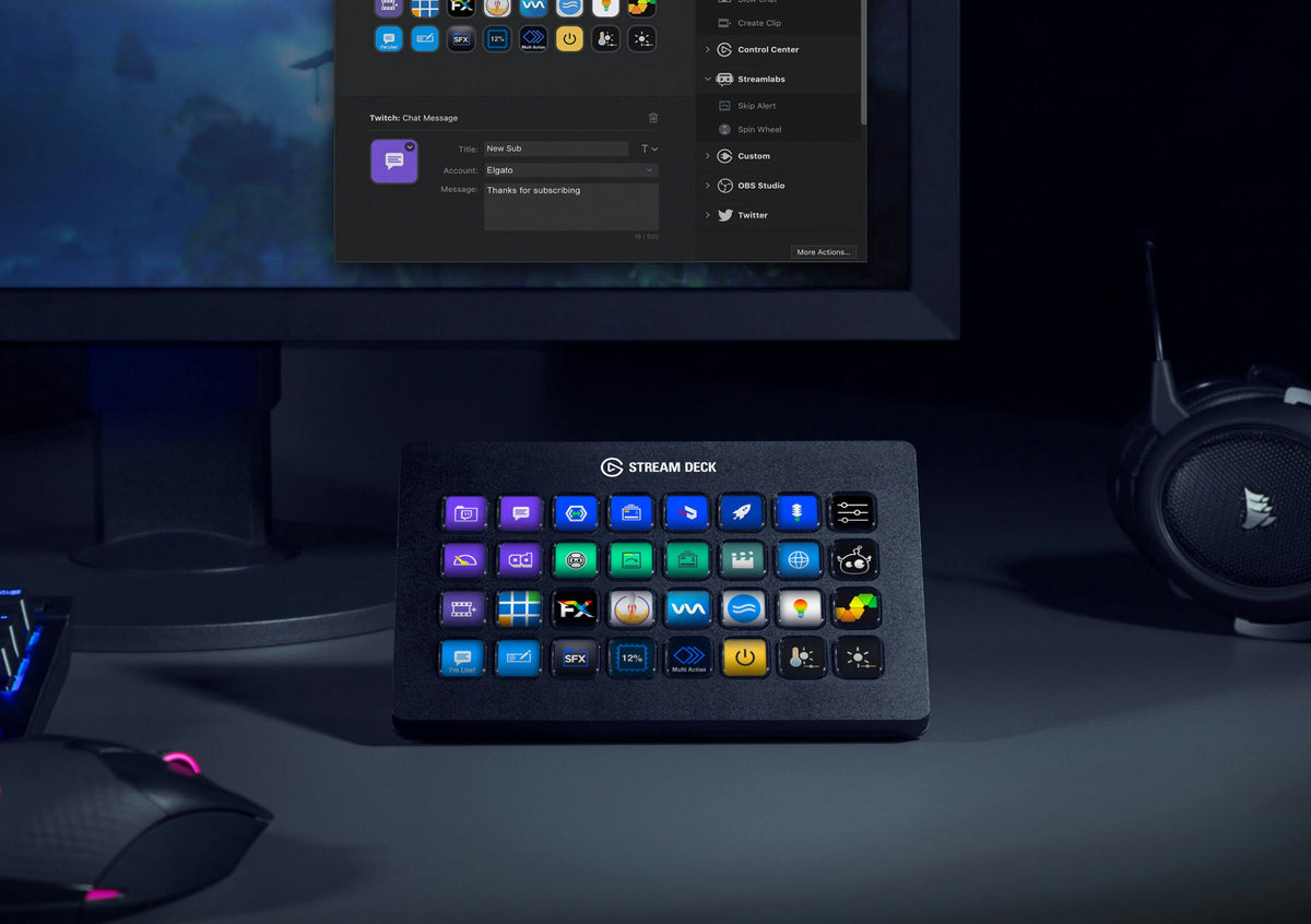 Elgato Stream Deck XL and Stream Deck Network Dock