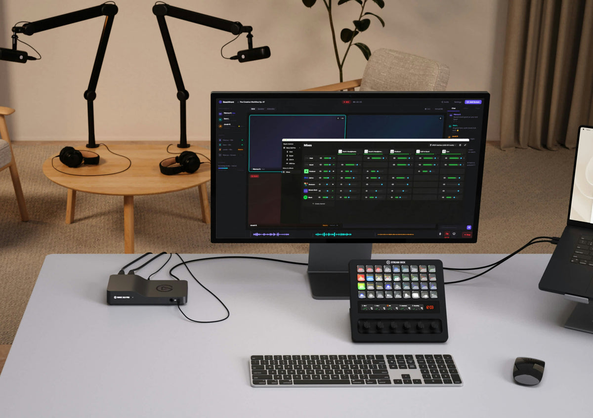 Elgato Stream Deck + XL and Stream Deck Network Dock