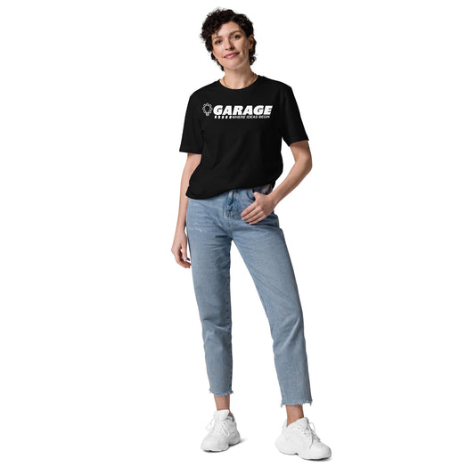 Garage Podcast Unisex organic cotton t-shirt