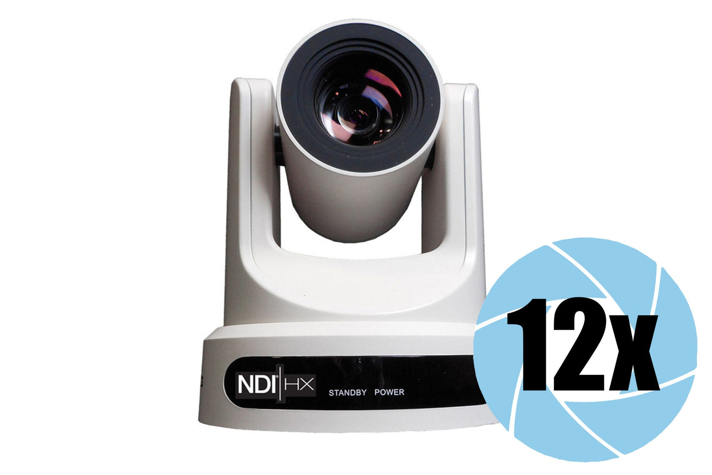 PTZOptics 12X NDI Camera (White)